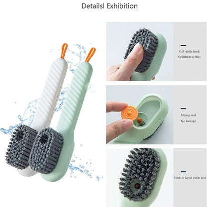 Multifunctional Cleaning Brush With built-in Soap Dispenser