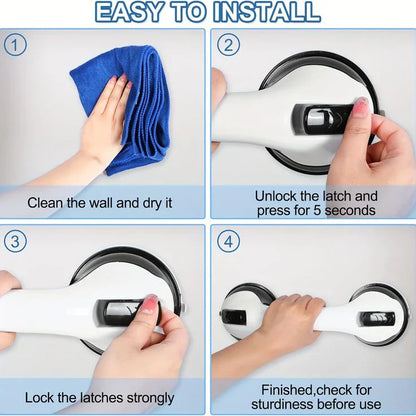 Grab Handle™ Bathroom Safety Suction Bar