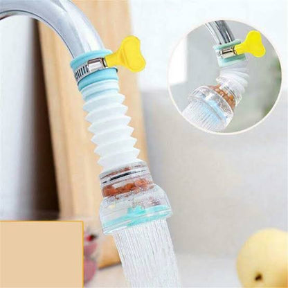 Dish Washing Brush with Soap Dispenser + Free 360° Rotating Faucet Extender