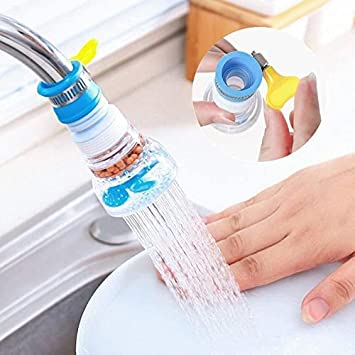 Dish Washing Brush with Soap Dispenser + Free 360° Rotating Faucet Extender