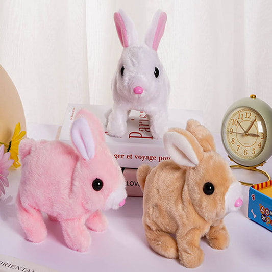 Walking Plush Rabbit Toy For Kids with Music