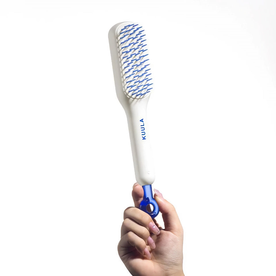 Self-Cleaning Hair Brush | Detangling & Easy Hair Removal Comb for All Hair Types