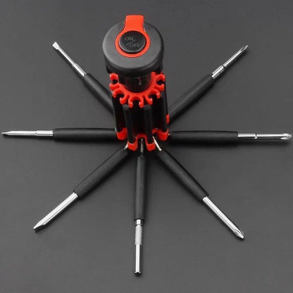 8 in 1 Multi Screwdriver set with led light