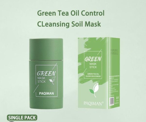 Green Mask Stick Black Head Stick Mask Remover and Moisturizes Oil Control