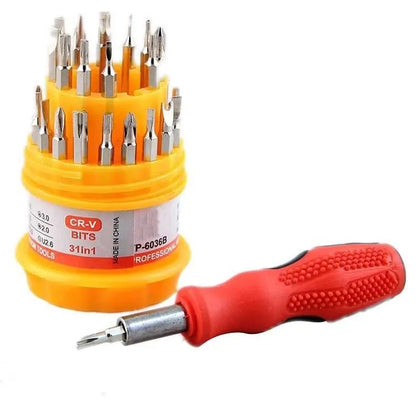 31-in-1 Precision Screwdriver Set – Mini Magnetic Repair Tool Kit for Phones, Laptops, Watches, Glasses & Electronics