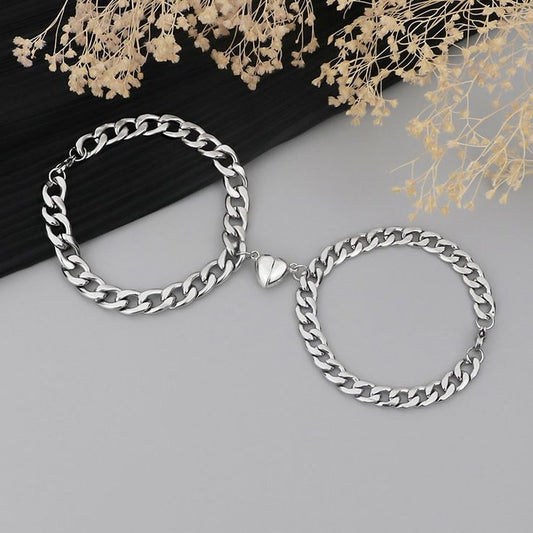 Heart Magnetic Couple Bracelets for Lovers