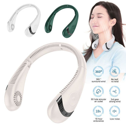 Portable Cool  Breeze NeckFan: Your Ultimate Personal Cooling Solution