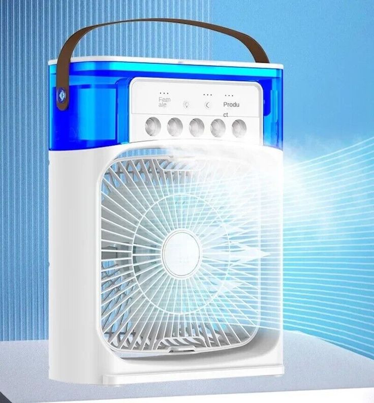 Portable Air Conditioner Fan, Mini Air Cooler