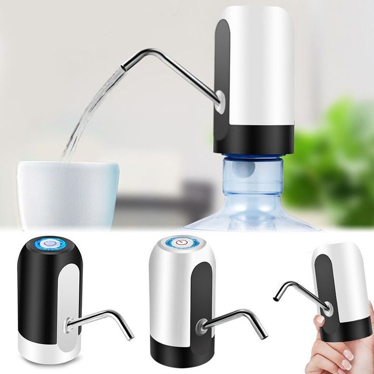 Drinking PortableElectric Pump Water Dispenser Switch Wireless MachineUSB Charge Treatment Appliances Gallon Drinking Bottle