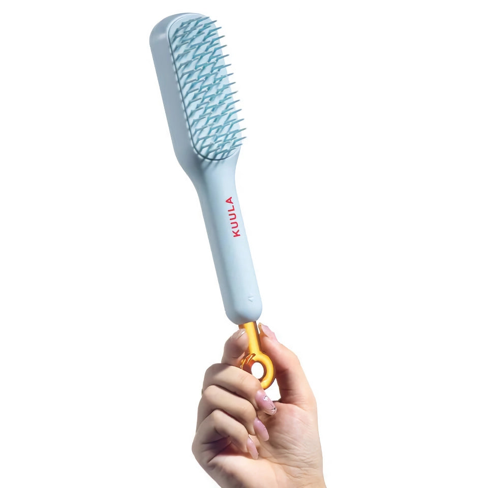 Self-Cleaning Hair Brush | Detangling & Easy Hair Removal Comb for All Hair Types