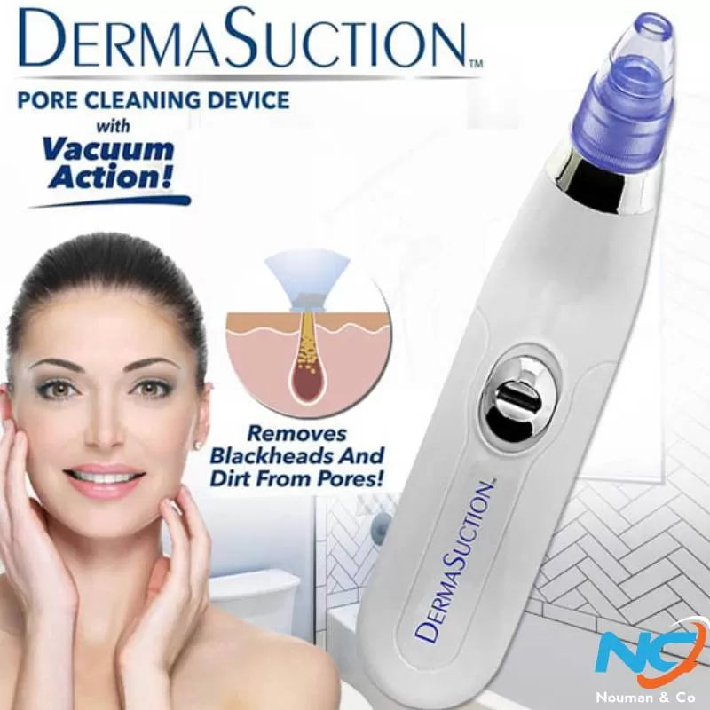 Blackhead Extractor Device: DermaSuction™ with Cell Operation for Blackhead Removal