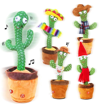 Rechargeable Dancing & Talking Cactus Toy