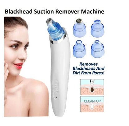 Blackhead Extractor Device: DermaSuction™ with Cell Operation for Blackhead Removal