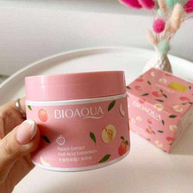 Products Bioaqua Peach Extract Fruit Acid Exfoliating Face Gel Cream