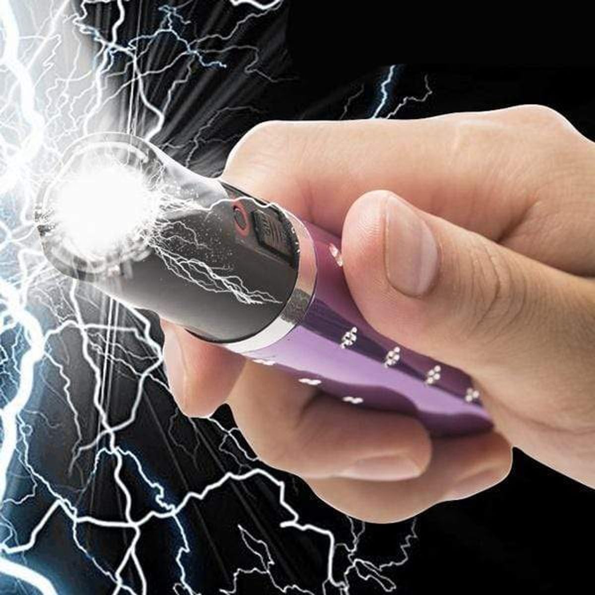 Mini Self-Defense Stun Gun & Light for Women